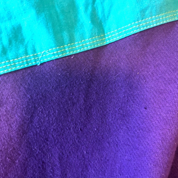 Vintage Beewear Sport neon colours anorak sweatshirt NWT - Picture 12 of 16